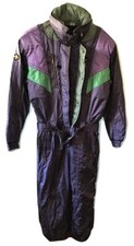 DESCENTE TUTA NEVE COMPLETO SCI OFFICIAL SUISSE SKI TEAM UOMO VINTAGE SIZE 48