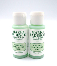 Lot/2 Mario Badescu Skin Care Enzyme Cleansing Gel  1 oz / 29 ml x2  