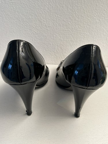 ☆ Dolce & Gabbana ☆ Original Pumps Leder schwarz Hochglanz Gr EU 39 - Bild 3 von 4