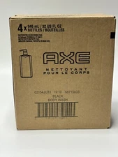 AXE Body Wash for Men 12h Refreshing Black Frozen Pear & Cedarwood Pump-1 Case