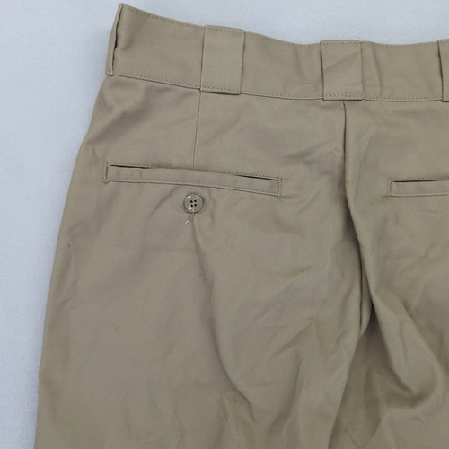 Dickies 874 Original Fit Bone Khaki Chino Casual Pants Size Size 30 X 32 - Picture 15 of 17