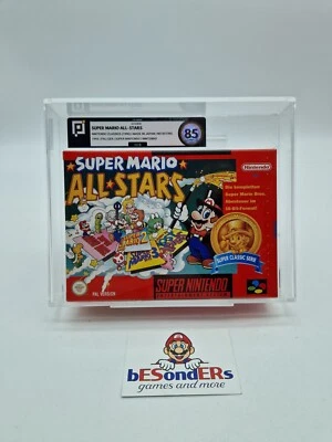 Super Mario Allstars - Pixel 85 - NiB - Super Nintendo SNES - PAL - No VGA WATA - Bild 1 von 4
