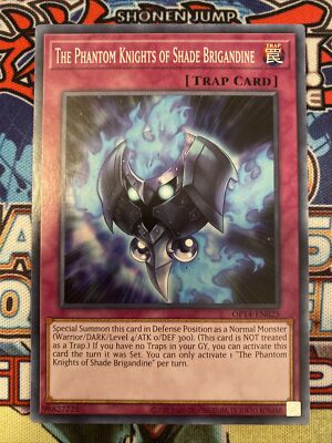 Yu-Gi-Oh! TCG The Phantom Knights of Shade Brigandine OTS OP14-EN025 NM ...