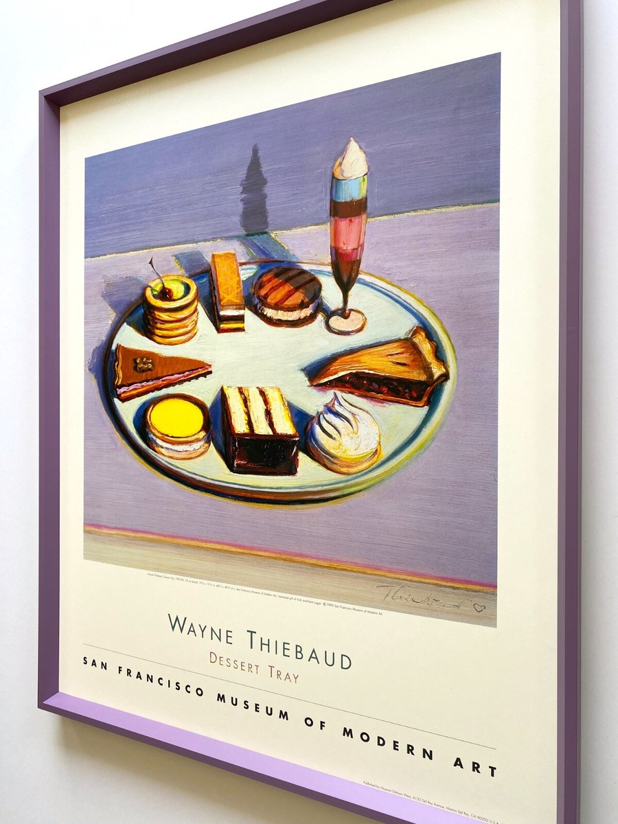 WAYNE THIEBAUD RARE 1999 LITHOGRAPH PRINT 