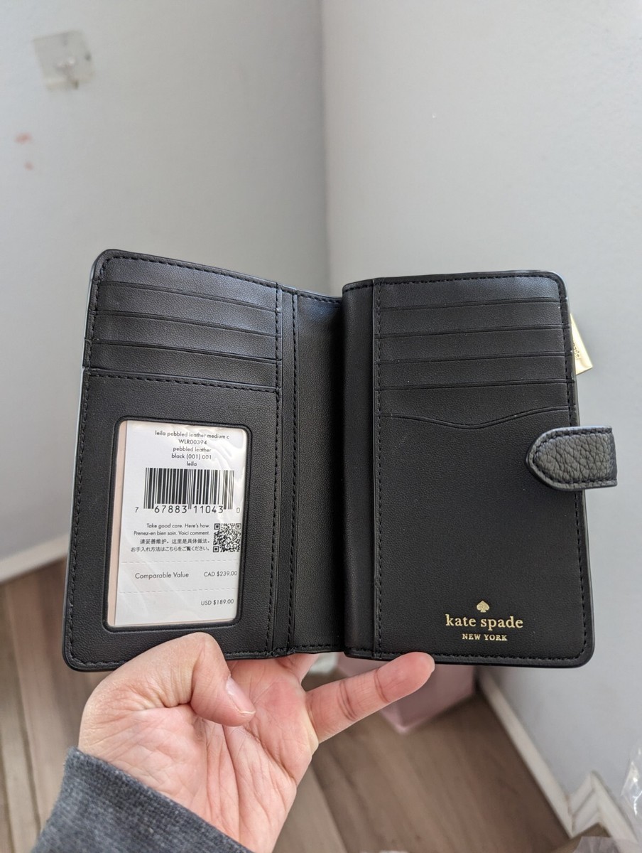 Kate Spade Leila Medium Compartment Bifold Wallet WLR00394
