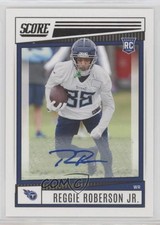 2022 Score Rookies Signatures Reggie Roberson Jr #397 Auto 0pm