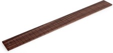 StewMac Slotted Fingerboard for 5-String Banjo, Indian Rosewood