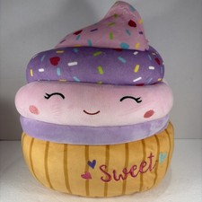 Squishmallows Kimmie The Cupcake Stuffed Toy Plush 14 Inch Smoke Free Home