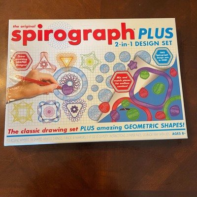 Spirograph Plus 2-in-1 Design Set - The Classic Way to Make Countless Designs