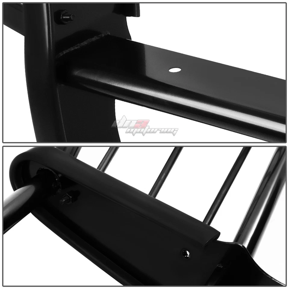 FOR 01-07 TOYOTA SEQUOIA UCK SUV BLACK COATED MILD STEEL FRONT GRILL GUARD FRAME - Image 2 of 4