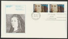 Canada #615, Jeanne Mance, Pair, Official First Day Cover, FDC 1973