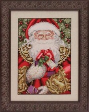 Santa MD120 by Mirabilia cross stitch pattern