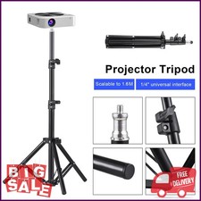 Adjustable Tripod Stand for LCD Projector - Aluminum Folding Holder 22-63 Inch