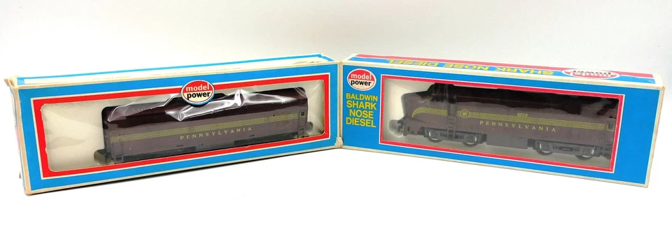Model Power Locomotiva powered penn e vagone Pennsylvania 1:87 H0 Ref. 721 741 - Immagine 2 di 4