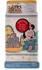Vintage 90s Disney Babies Wallpaper Border Minnie Mouse ABC Blocks Sealed NOS