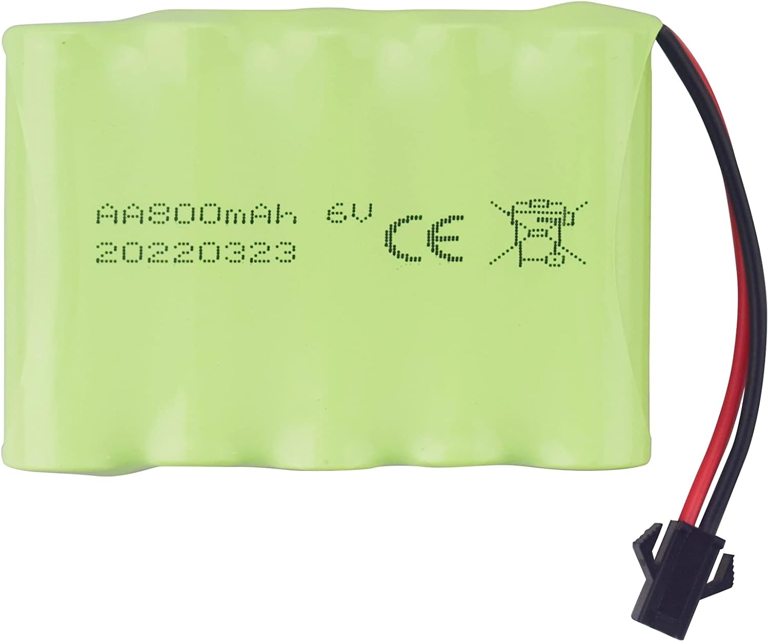 sea jump Accessories 2PCS AA 6.0V 800mAh Rechargeable RC Toy Car Battery... 