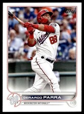 2022 Topps Gerardo Parra Washington Nationals #220
