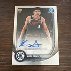 Topps 2025-26 Bowman Chrome Autographs Rookie Kobe Sanders BCA-KS Clippers