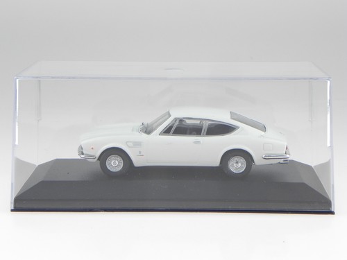 Fiat Dino 2000 Coupe blanco modelo de coche in vetrina Norev 1:43 - Imagen 4 de 4