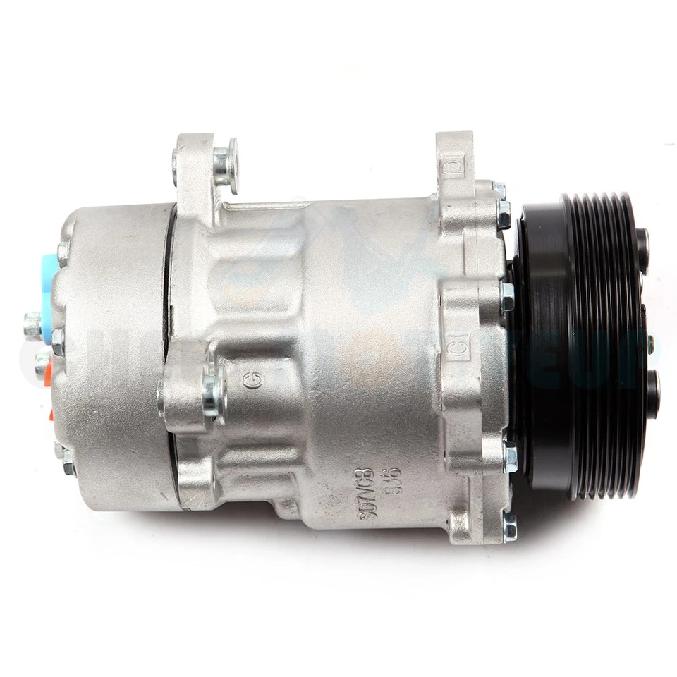 Compresor de aire acondicionado con embrague para Volkswagen Golf Jetta Beetle 1999-2000 1,8 L R-134A Foto 4 de 4