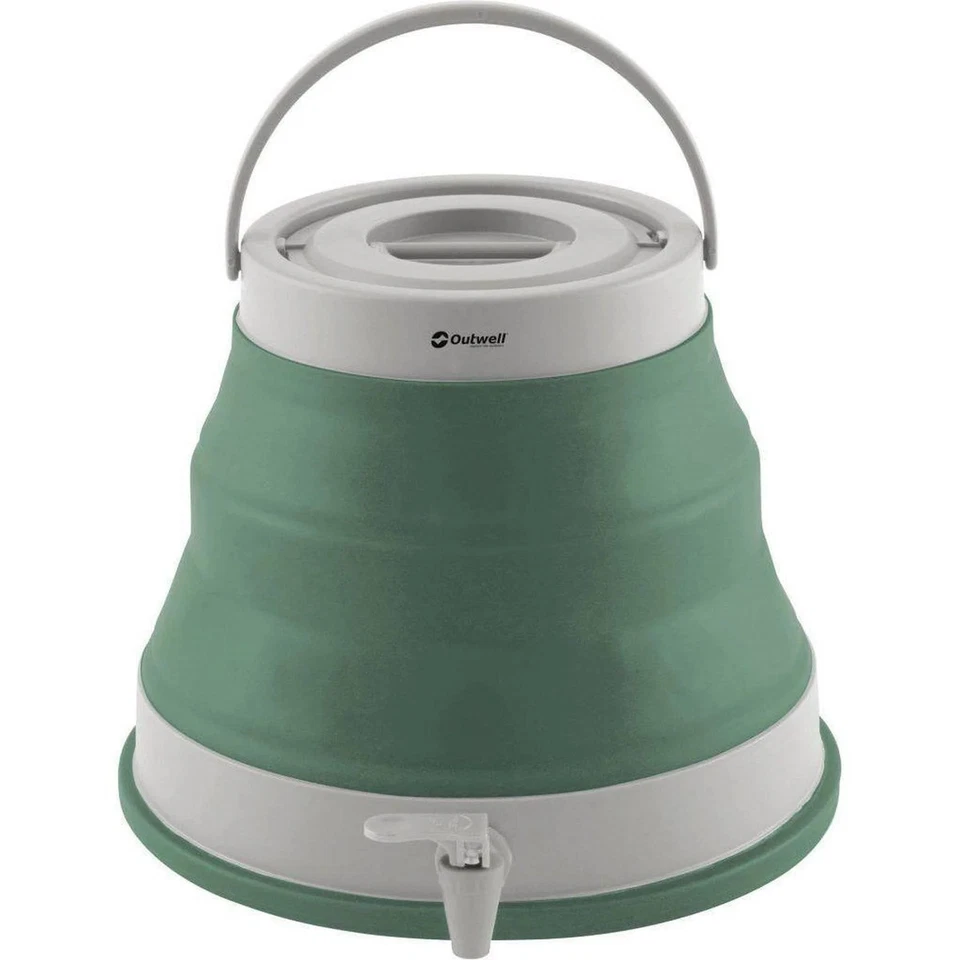 OUTWELL (651132) COLLAPS COLLAPSIBLE WATER CARRIER SHADOW GREEN -