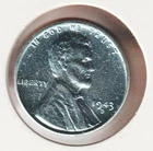 1943 WWII Lincoln Wheat Steel Penny Collectible US Collection Very Good War Coin