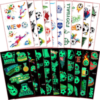 Fussball Tattoos Kinder, 20 BläTter FußBall Kinder Tattoo Jungen, Fussball Kinde