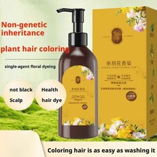 Plant Single Dose Floral Fragrance Dye, Plant-Based Hair 300ml  Color  US