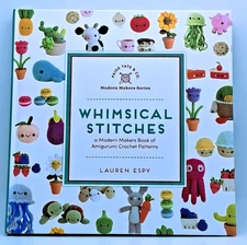 Crochet Pattern Book Whimsical Stitches Amigurumi Animal Easy Follow Illustrated