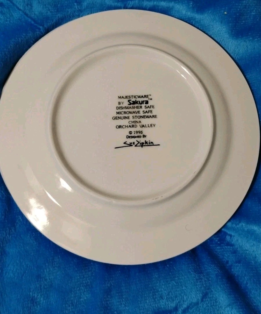 Vintage Sakura Plates Set Of 4 Orchard Valley