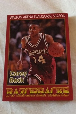 1993-94 Phipps Arkansas Razorbacks - Corey Beck (RC)