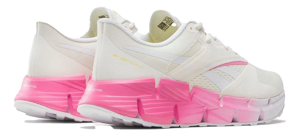 Reebok Women's ZIG DYNAMICA 5 [ White ] Running Shoes - 100210045 - Image 4 of 4