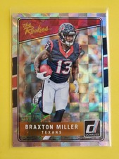 2016 Donruss The Rookies #26 Braxton Miller 207/99 - Houston Texans