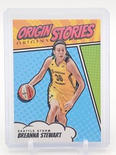 BREANNA STEWART 2024-25 PANINI WNBA ORIGINS ORIGIN STORIES SP #9 STORM Q5908