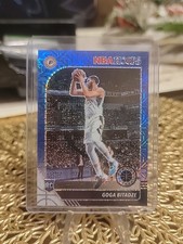 Goga Bitadze RC 2019-20 NBA Hoops Premium Stock #215 BLUE MOJO PRIZM 9/99