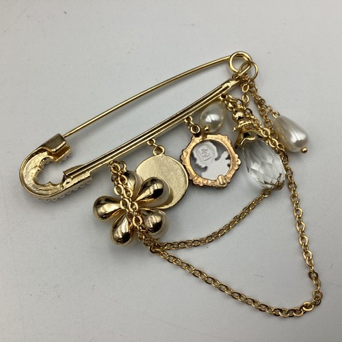 Sublime Classy CHRISTIAN DIOR Costume Jewellery 2 Brooches 1 Necklace(J1)NS#8134 - Picture 6 of 21