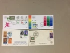 Four Israel fdc and special covers with additional LABELS and CANCELLATIONS