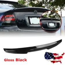 Glossy Black Rear Lip Trunk Spoiler Wing For Acura TL 2004-2008 PSM Style HIGH