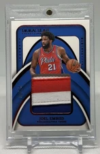 2023-24 Panini Immaculate Collection Joel Embiid Game Worn Patch /25 #SM-EMB