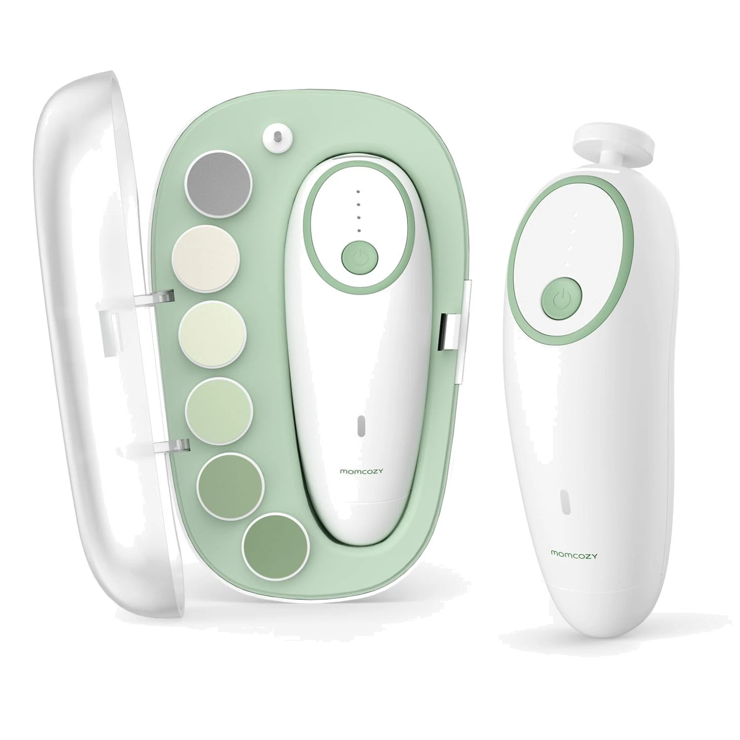 Baby Nail Trimmer Electric with 7 Replacement Heads