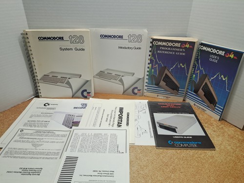 commodore 64 and commodore 128 literature Look - 第 1/6 張圖片
