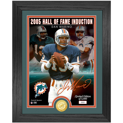 NFL - Dan Marino Miami Dolphins HoF Induction Signature 13