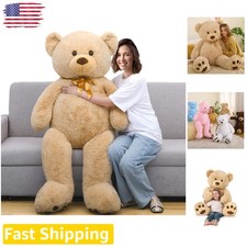 Life Size Teddy Bear 5ft Brown - Fluffy Plush Giant Stuffed Animal Gift