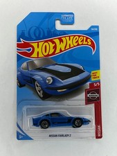 Hot Wheels Nissan Fairlady Z 1:64 Scale Blue Diecast Car 54/250 New Nip