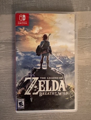 Nintendo The Legend of Zelda: Breath of the Wild Switch Game w/ Case NTSC