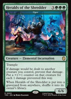 Vigor - Commander TEENAGE MUTANT NINJA TURTLES - TMC 53 EN NM MTG