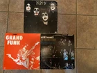 Vinyl LP Lot KISS, Rolling Stones, Grand Funk; Classic Rock
