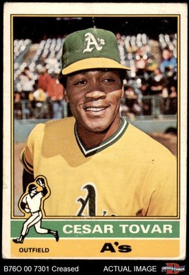 1976 O-Pee-Chee #246 Cesar Tovar Athletics 3 - VG