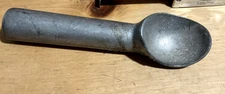 Vintage ice cream scoop galvanized steel