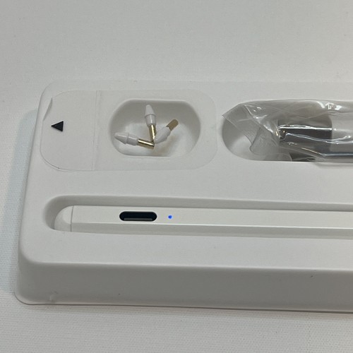 White Stylus Pen For iPad Or Tablet With Charging Cable Tested - 第 2/4 張圖片